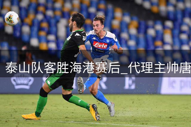 泰山队客胜海港赛后 代理主帅唐田盛赞队员铁血防守